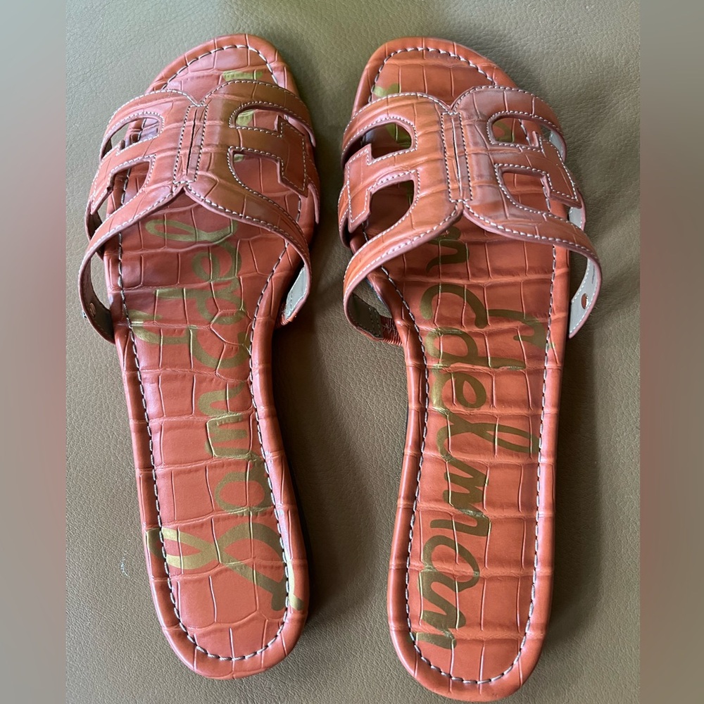 Sam Edelman Women's Coral Slide Sandals - Picture 2 of 3